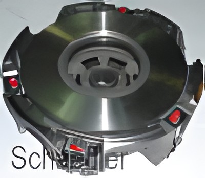 Tlačna ploča kvačila 228 0184 10