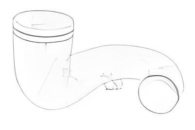 Usisna cijev, filter zraka 931202090010-AGCO